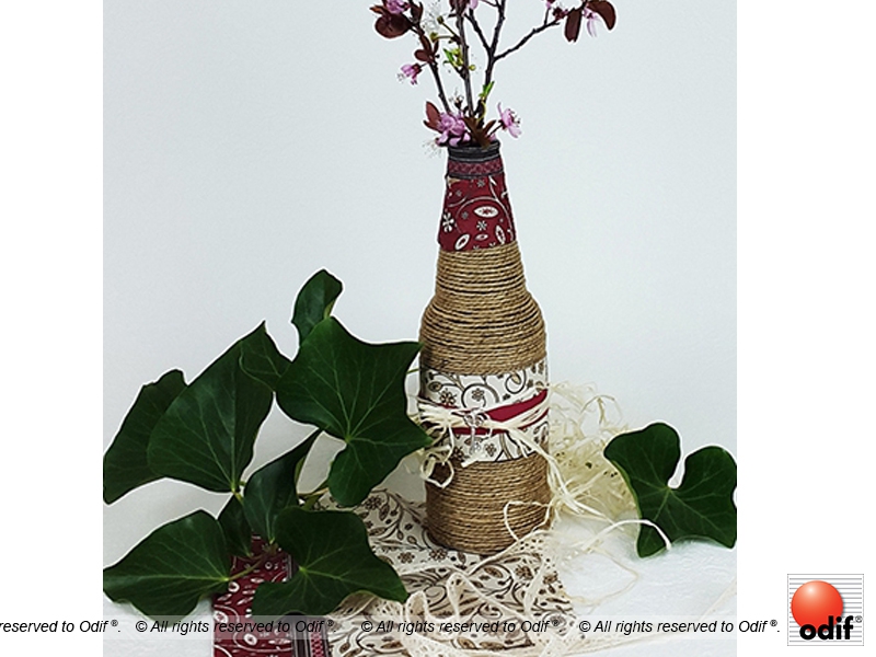 Photo : DIY - Bucolic flower pot : eco upcycling