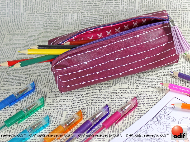 DIY - Rectangular School Kit - Odif, Adhesive, Varnish and Color for ...